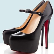 родам кожаные туфли Christian Louboutin,  38 р-р